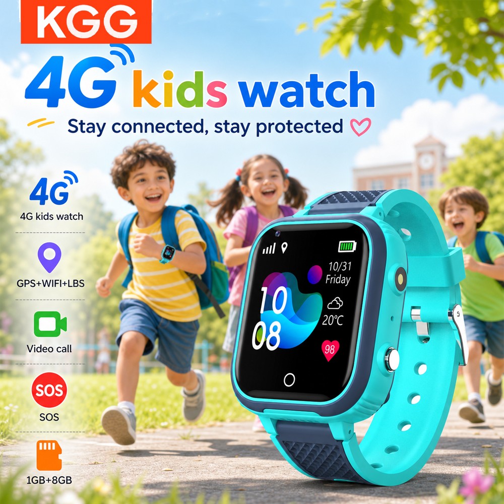 Smartwatch Watches For Kids With Gps - Montre connectée 4G pour enfants, appel