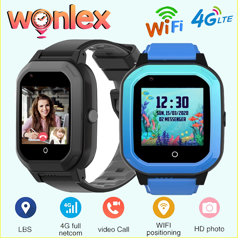 Smartwatch Watches For Kids With Gps - Wonlex 4G montre intelligente enfants appel