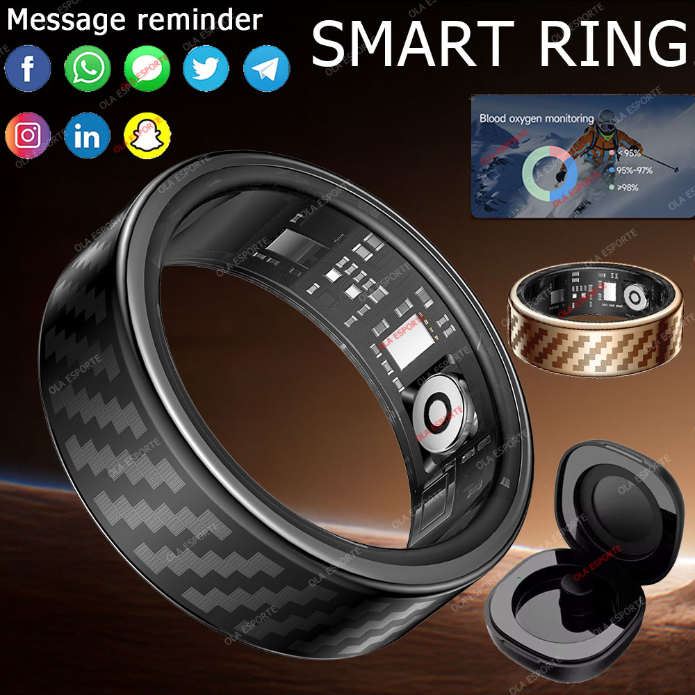 Smartwatch Watches For Girls - Nouvelle bague intelligente avec notification d'appels