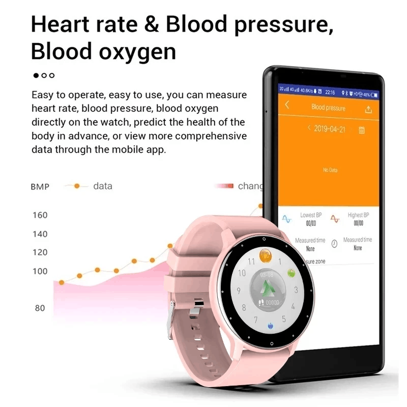 Montre connectée LIGE pour fem - Watches Ladies Smartwatch avis et prix