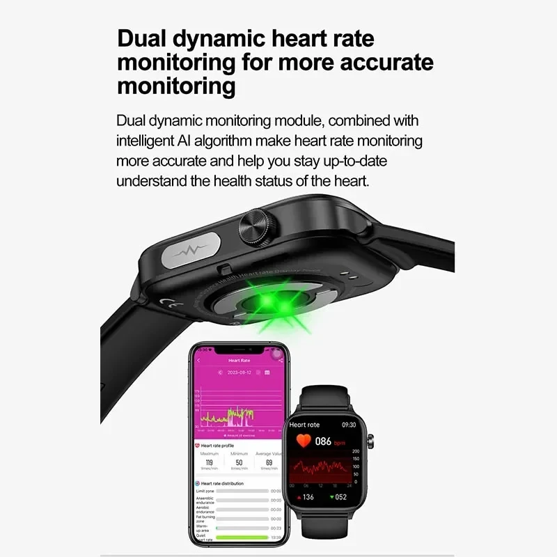 2025 nouveau ECG + PPG surveil - Smartwatch Watches Price avis et prix