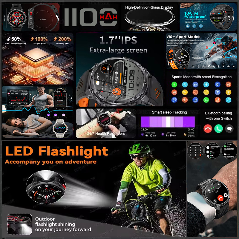 T-REX 3 montre intelligente mi - Altimeter Compass Watch avis et prix