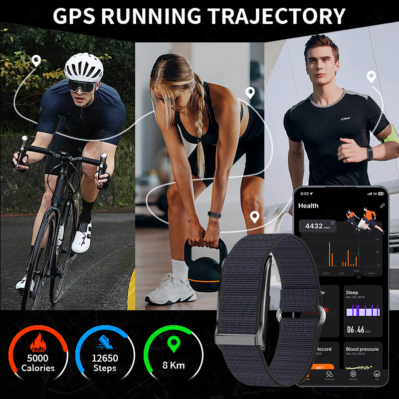 LIGE-Montre connectée pour hom - Smartwatch Watches Price avis et prix