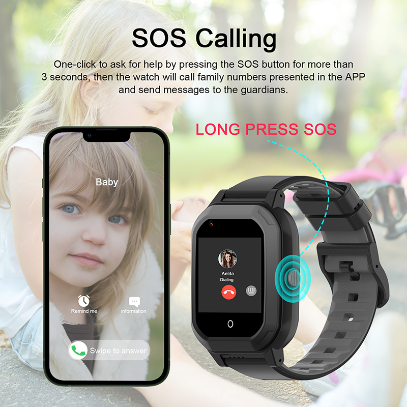 Wonlex 4G montre intelligente  - Smartwatch Watches For Kids With Gps avis et prix