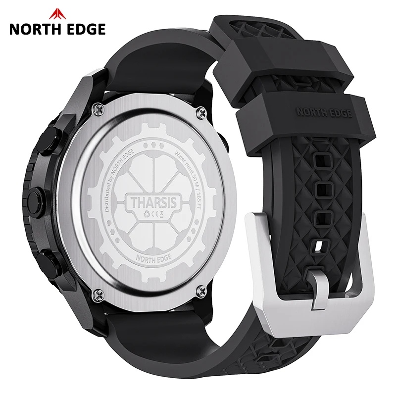 Montre numérique en fibre de c - Altimeter Compass Watch avis et prix